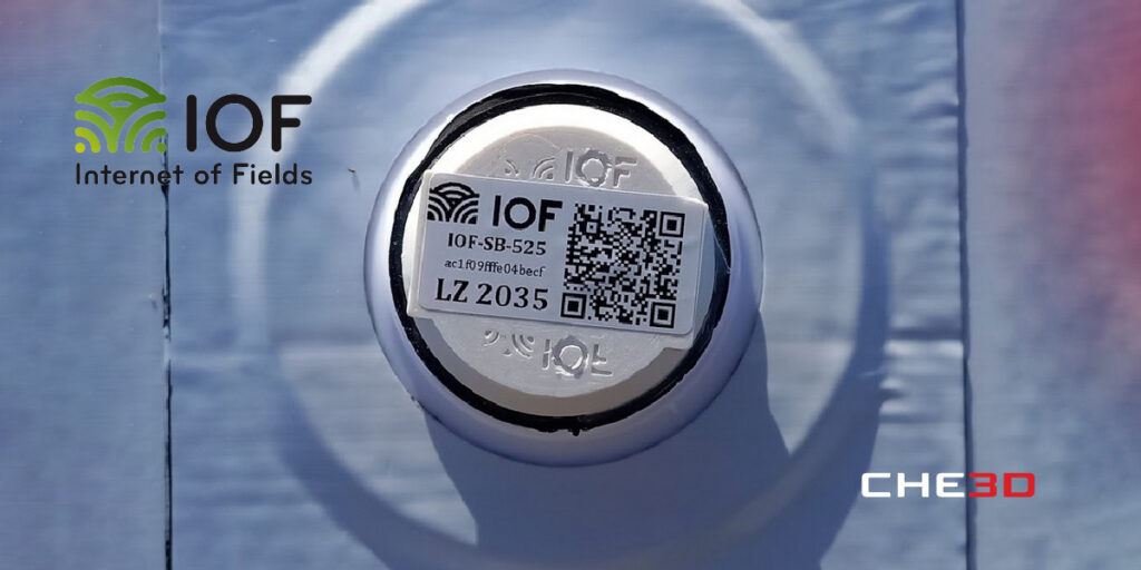Piezas impresas en 3D para el sensor de IOF