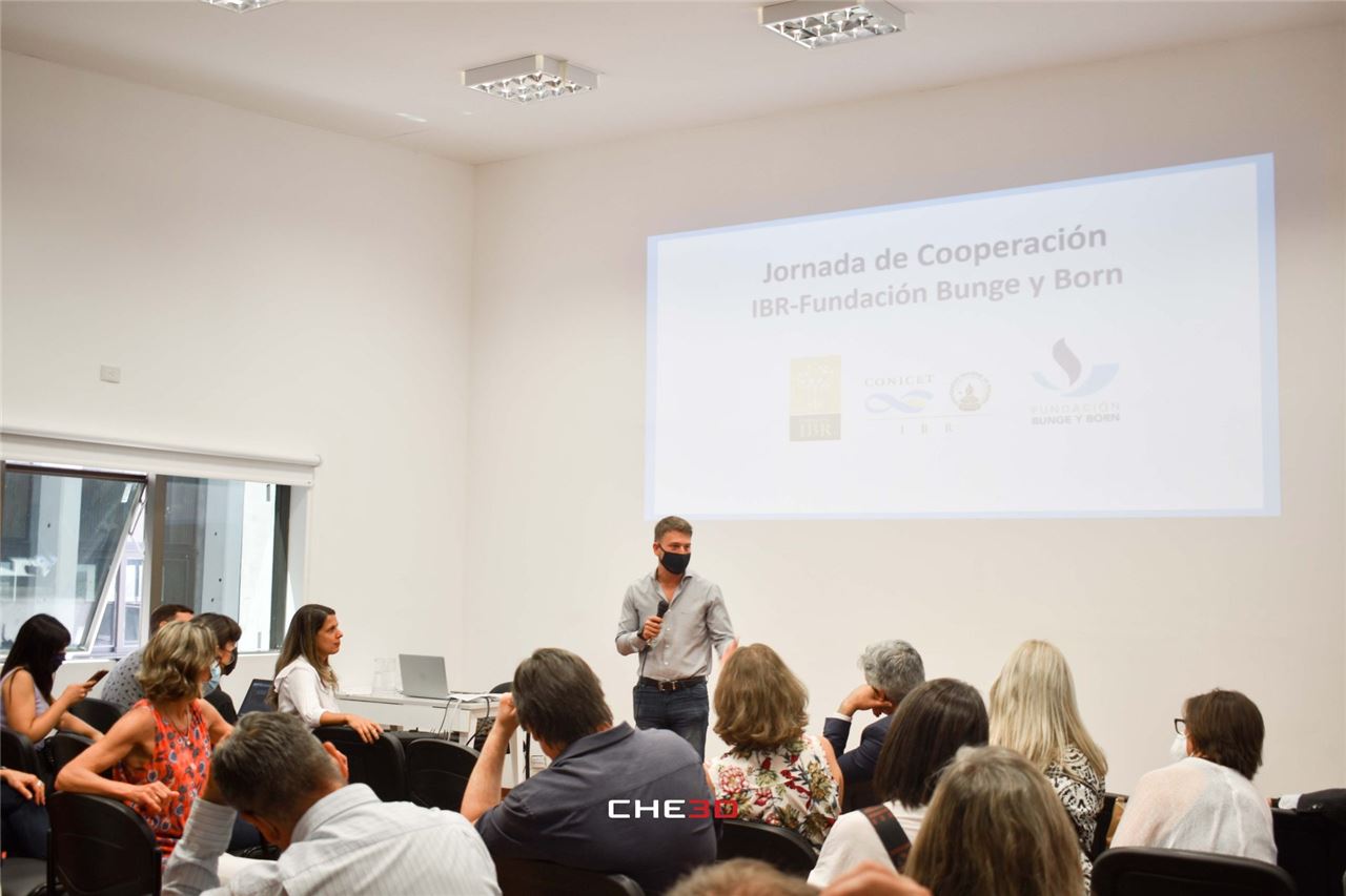 Charla de Che3D sobre fabricación digital en el IBR de Rosario