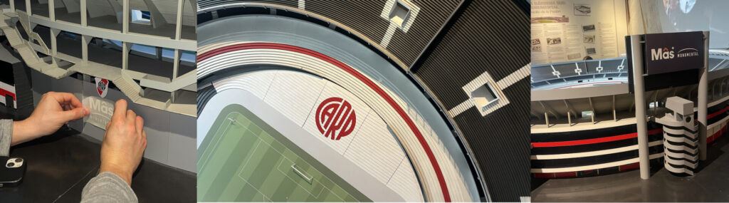 Maqueta del estadio Monumental de River Plate actualizada