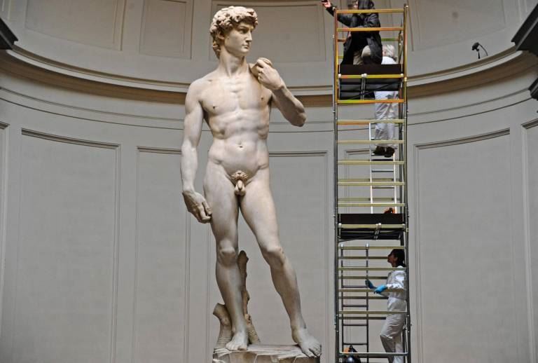 Réplica del David de Miguel Ángel con impresión 3D