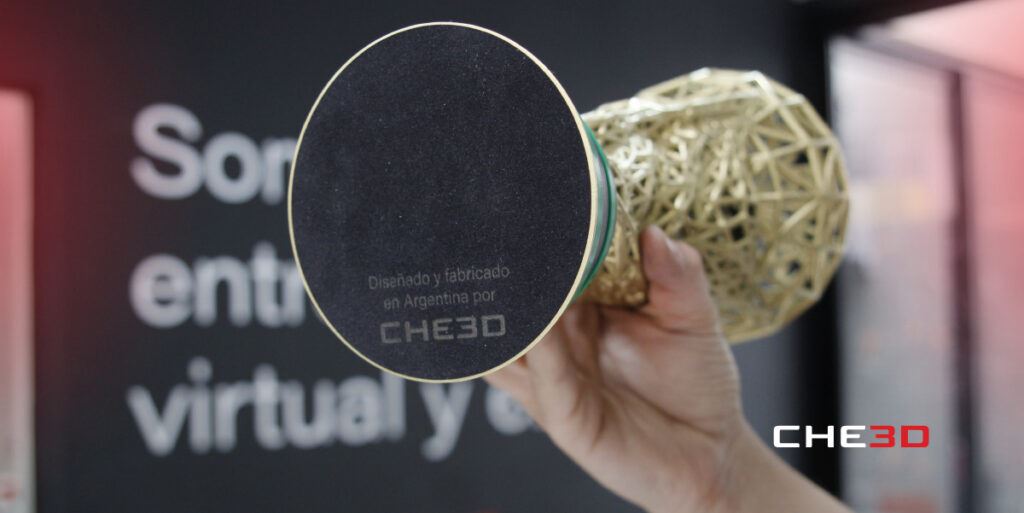 Trofeo inspirado en la Copa del Mundo para Expansion Holding