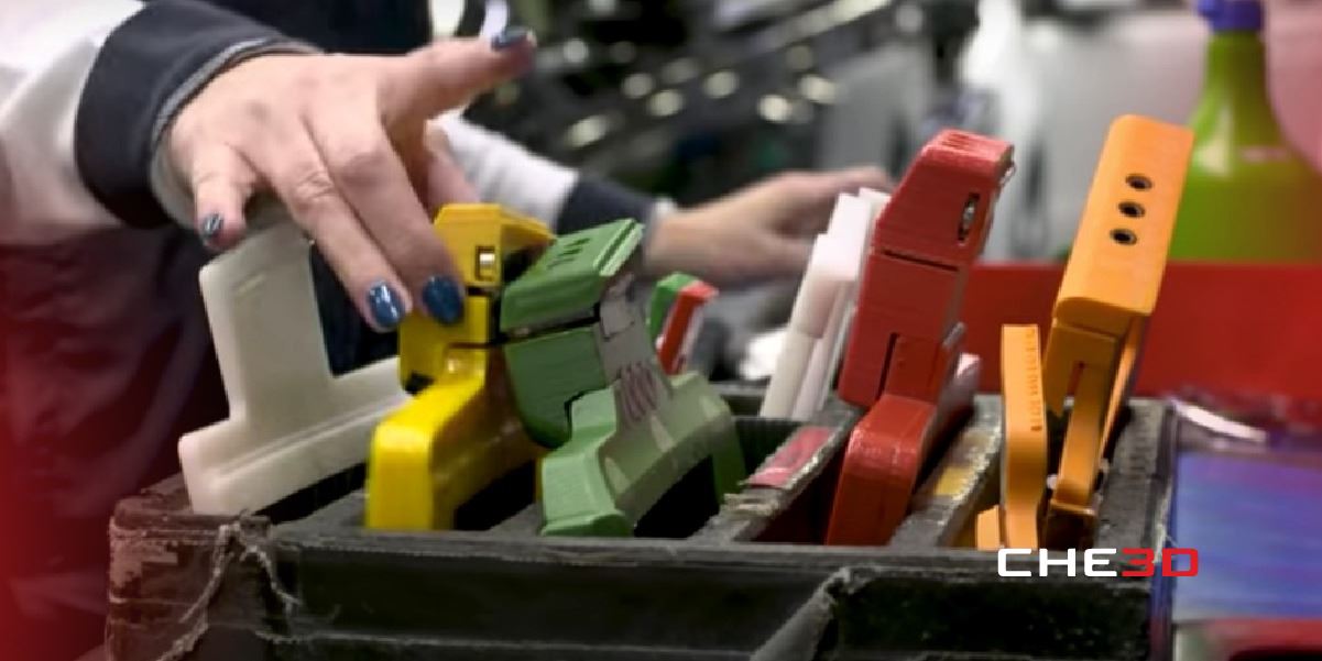 Utillajes impresos en 3D para el ensamble de Volkswagen